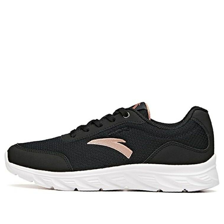 シリーズ 黒色 ブラック ピンク 白色 ホワイト BLACK スニーカー レディース ANTA (WMNS) RUNNING SERIES SNEAKERS 922115571-3 / BLACK PINK WHITE