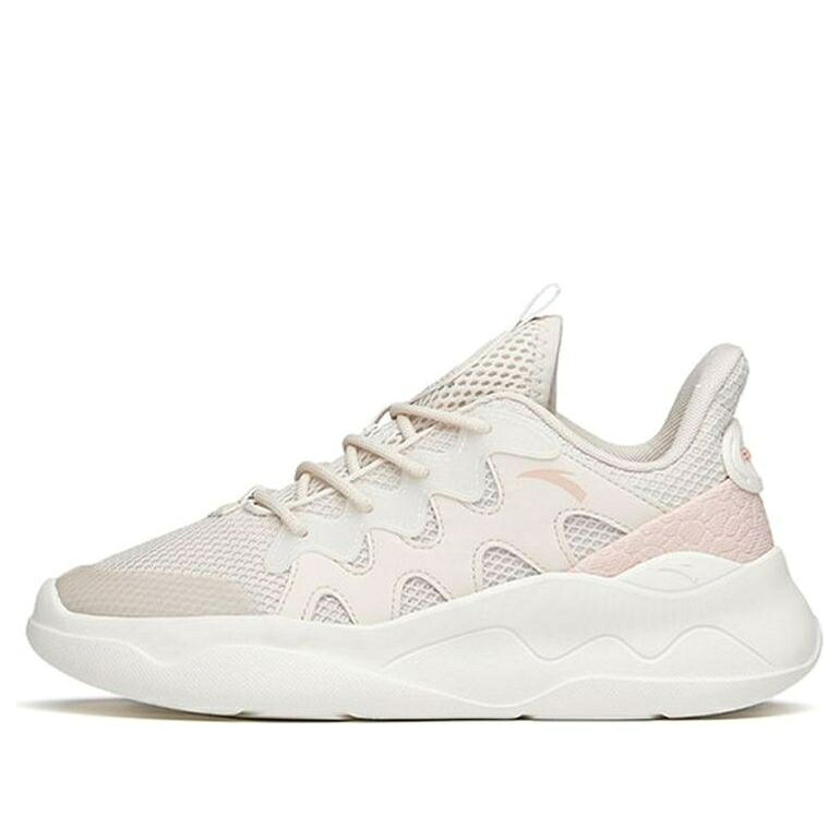 続きもの さくら色 白いこと 白いこと \u0027PINK WHITE\u0027 スニーカー レディース ANTA (WMNS) LIFE SERIES LOW 122138860-3 / PINK WHITE