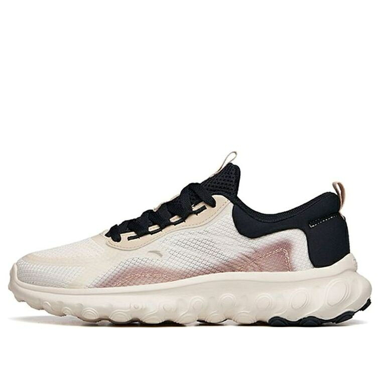 シリーズ 黒色 ブラック 白色 ホワイト ベージュ 茶色 ブラウン 'BEIGE BROWN' スニーカー メンズ ANTA RUNNING SERIES SNEAKERS BLACK 112135510-3 / WHITE BEIGE BROWN BLACK