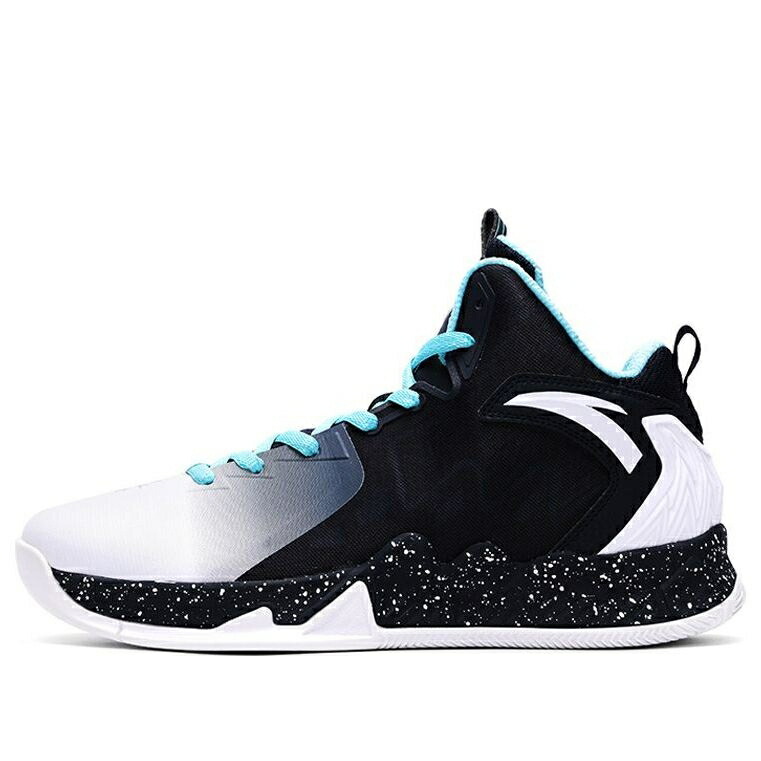 黒いこと 黒いこと 青碧 青碧 白いこと 白いこと \u0027THE JERSEY\u0027 スニーカー メンズ ANTA KLAY THOMPSON 2 THIRD 11711112-7 / BLACK BLUE WHITE