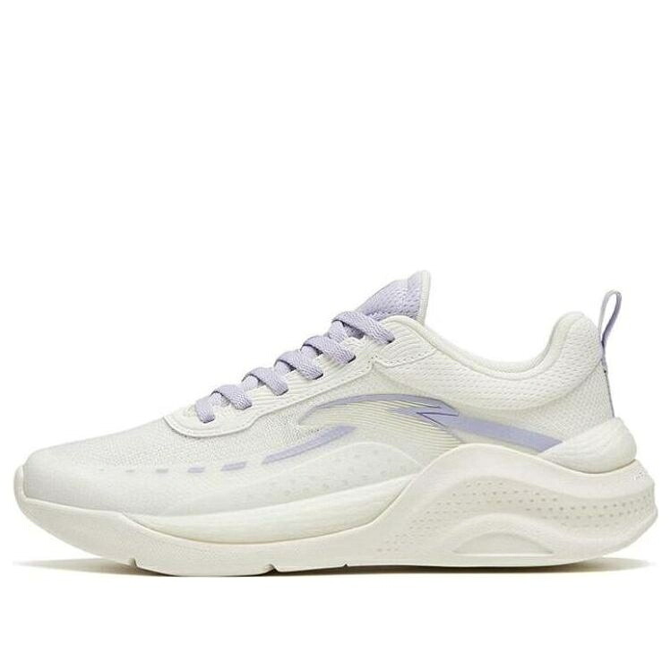 トレーニング シリーズ 白色 ホワイト 紫 パープル 'WHITE PURPLE' スニーカー レディース ANTA (WMNS) TRAINING SERIES SNEAKERS 122327718-4 / WHITE PURPLE