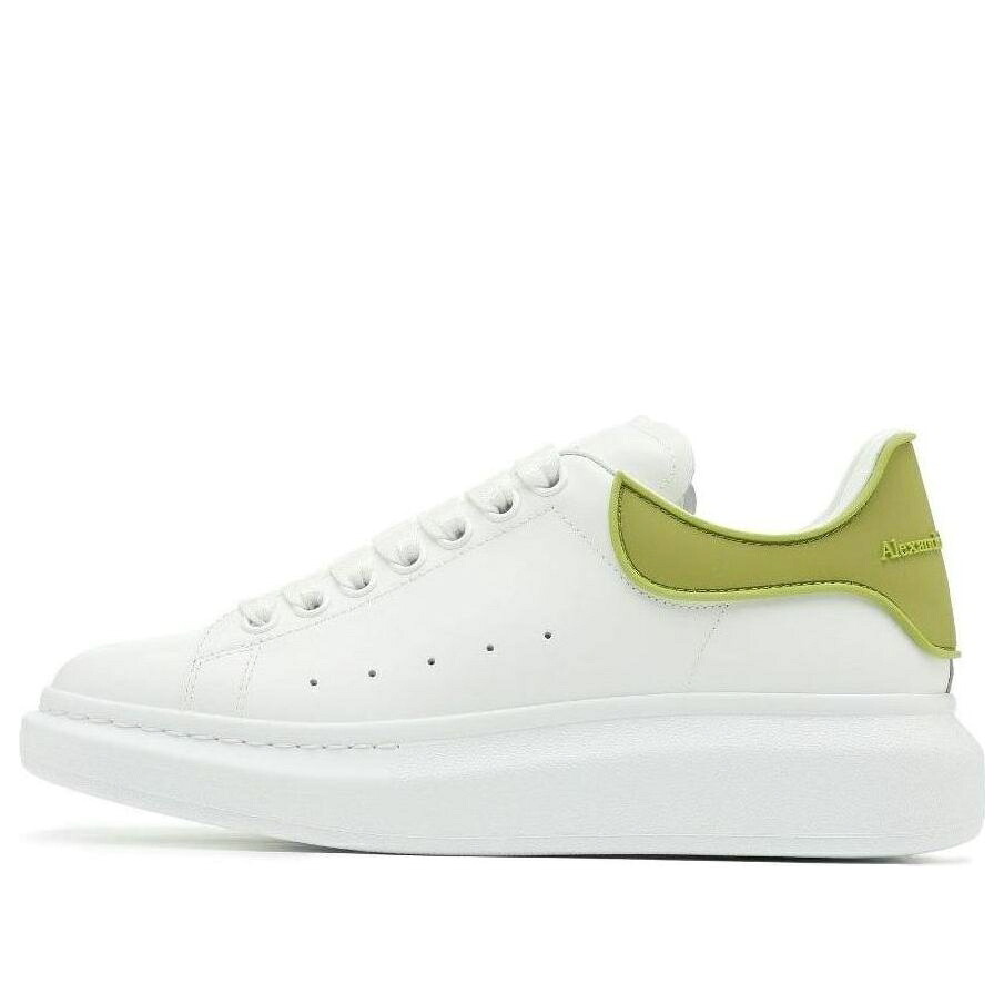 アレキサンダーマックイーン 白いこと 白いこと 緑 緑であること \u0027GREEN WHITE\u0027 スニーカー メンズ ALEXANDER MCQUEEN ALEXANDER MCQUEEN OVERSIZED SNEAKERS 727394WHXMT8729 / WHITE GREEN