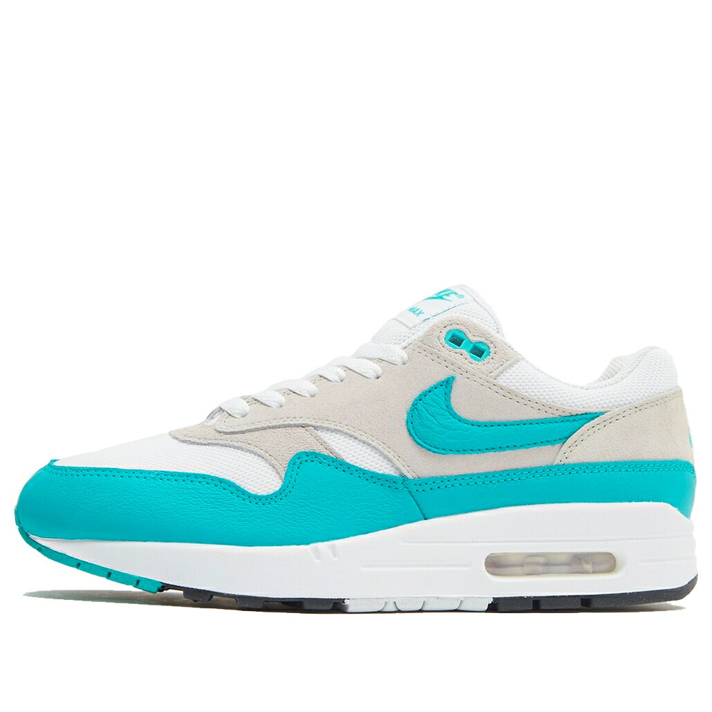 ナイキ マックス 白いこと 白いこと 翡翆 ジェード 大気圏マックス \u0027AQUATONE\u0027 スニーカー メンズ NIKE AIR MAX 1 DZ4549-001 / WHITE TEAL JADE