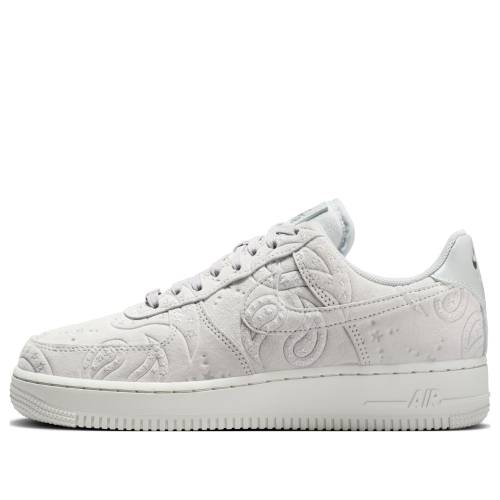 ナイキ 灰色 グレー 銀色 シルバー エアフォース '07 'PAISLEY SILVER' スニーカー レディース NIKE (WMNS) AIR FORCE 1 PRM GREY FOG METALLIC IO1259-002 / PAISLEY GREY FOG METALLIC SILVER