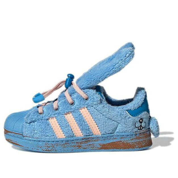 アディダス オリジナルス スーパースター 青色 ブルー ピンク 'BLUE PINK' ベビー ADIDAS (TD) MELTING SADNESS X ORIGINALS SUPERSTAR 360 GW6045 / BLUE PINK
