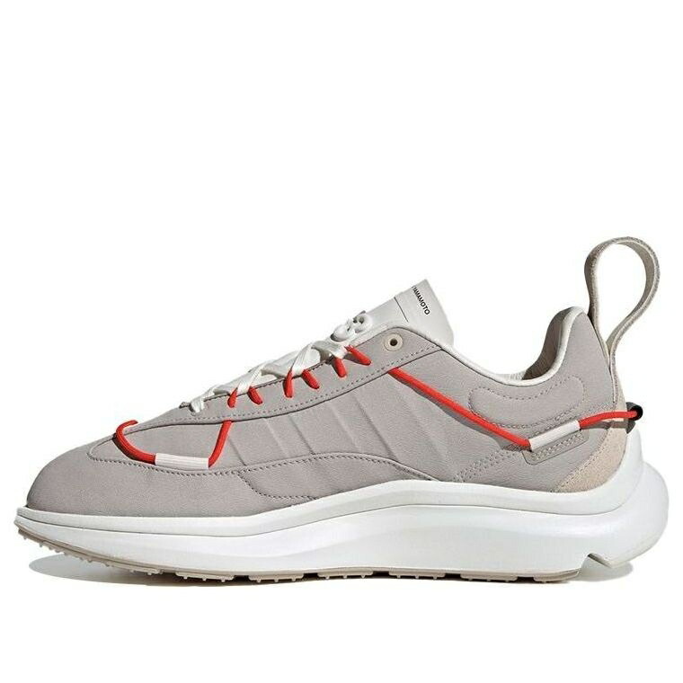 アディダス ラン 茶色 ブラウン 灰色 グレー 白色 ホワイト LIGHT ORANGE スニーカー メンズ ADIDAS Y-3 SHIKU RUN BROWN BOLD GZ9140 / GREY WHITE