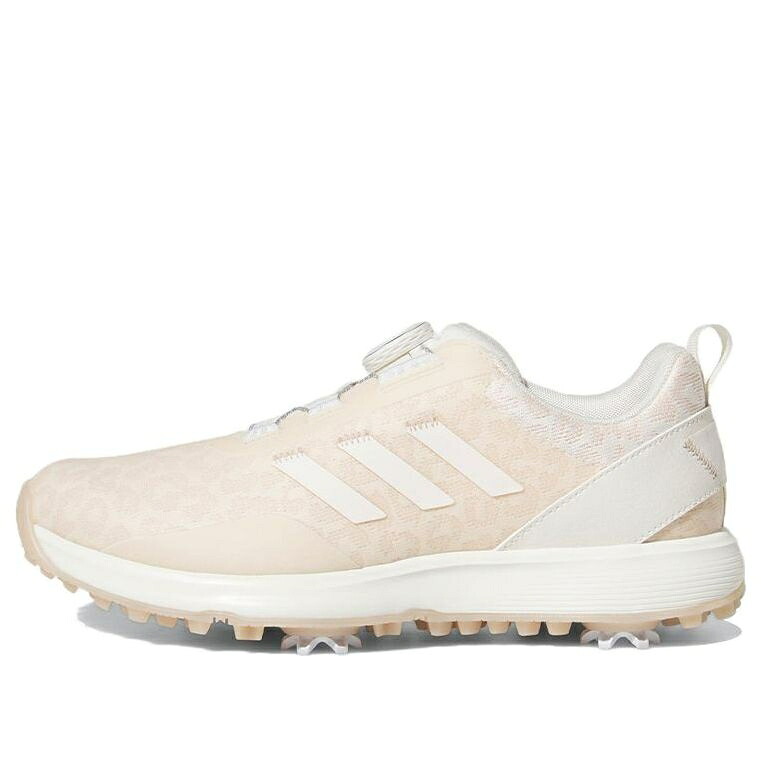 アディダス ゴルフ スニーカー 運動すること靴 白いこと 白いこと ゴルフスニーカーS \u0027CHALK QUARTZ\u0027 スニーカー レディース ADIDAS (WMNS) S2G BOA SPIKED GOLF SHOES WHITE WONDER GV9435 / CHALK WHITE CHALK WHITE