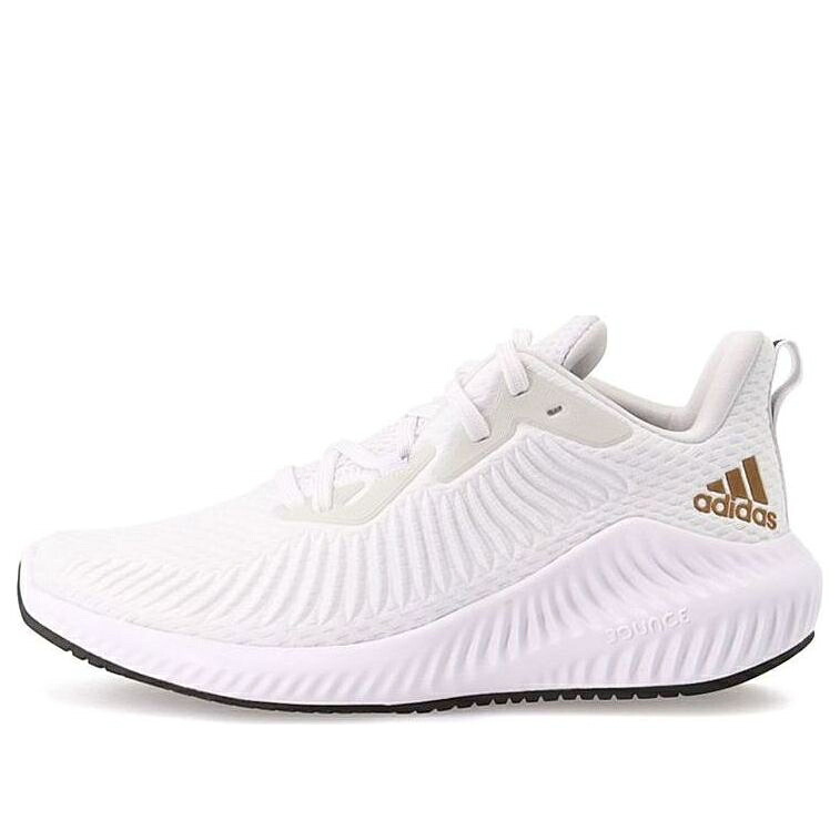 アディダス 銅色 コッパー 白いこと 白いこと ALPHABOUNCE+ \u0027WHITE METALLIC\u0027 スニーカー レディース ADIDAS (WMNS) 3 COPPER EG1386 / WHITE