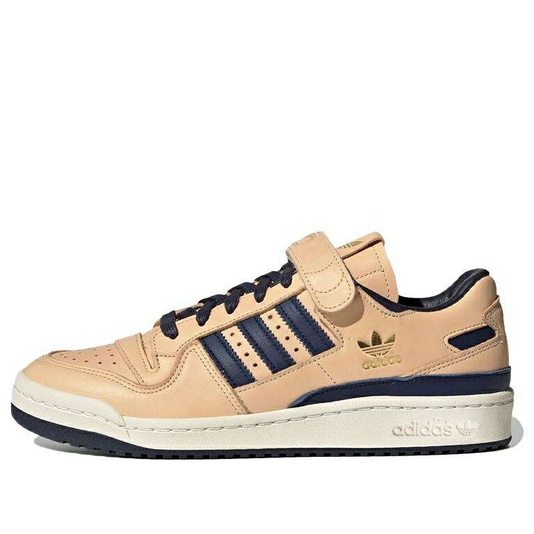 アディダス フォーラム クリーム TAN BLUE スニーカー メンズ ADIDAS FORUM 84 LOW FY7792 / CREAM