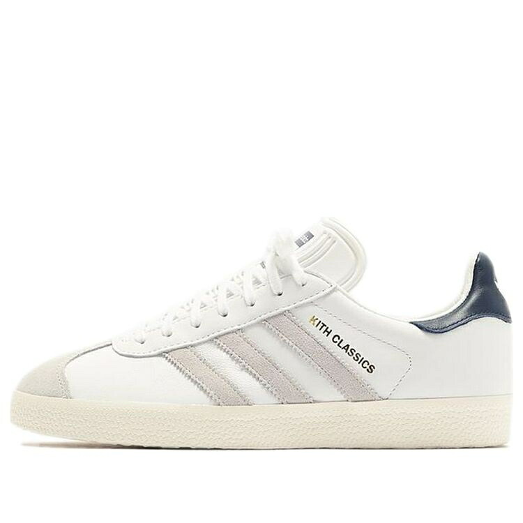 アディダス ガゼル クリーム 白色 ホワイト 'CLASSICS PROGRAM' スニーカー メンズ ADIDAS X KITH GAZELLE FX5391 / CREAM WHITE|スニケス