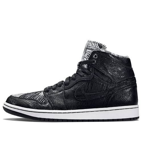 ナイキ ジョーダン ご機嫌 黒いこと 黒いこと 白いこと 白いこと \u0027BHM\u0027 スニーカー メンズ JORDAN AIR 1 RETRO HIGH 579591-010 / BLACK WHITE メンズ靴-靴