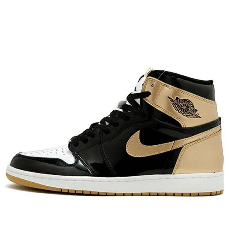 ナイキ ジョーダン ハイ 黒色 ブラック ゴールド GOLD 3 スニーカー メンズ JORDAN AIR 1 RETRO HIGH OG NRG TOP 861428-001 / BLACK BLACK METALLIC GOLD