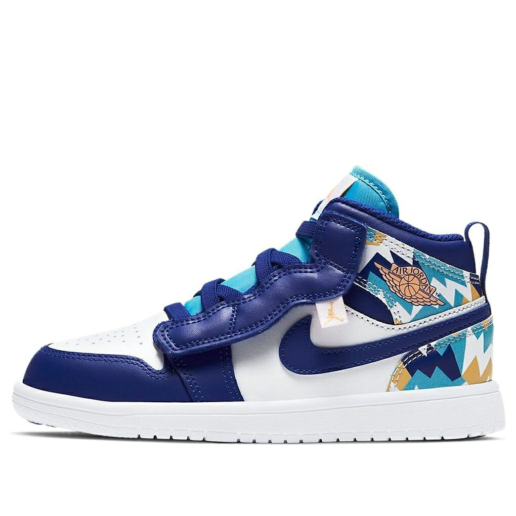 ナイキ ジョーダン ミッド 白いこと 白いこと 青味 青み \u0027WHITE BLUE\u0027 御坊っちゃん キッズ JORDAN (なおなお書き) AIR 1 MID ALT AT4612-105 / WHITE BLUE もの言う花 マタニティ スニーカー