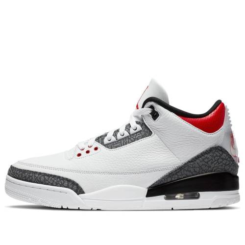 ナイキ ジョーダン 白色 ホワイト ファイア 赤 レッド 黒色 ブラック FIRE RED スニーカー メンズ JORDAN AIR 3 SE-T JAPAN EXCLUSIVE CZ6433-100 / WHITE FIRE RED BLACK
