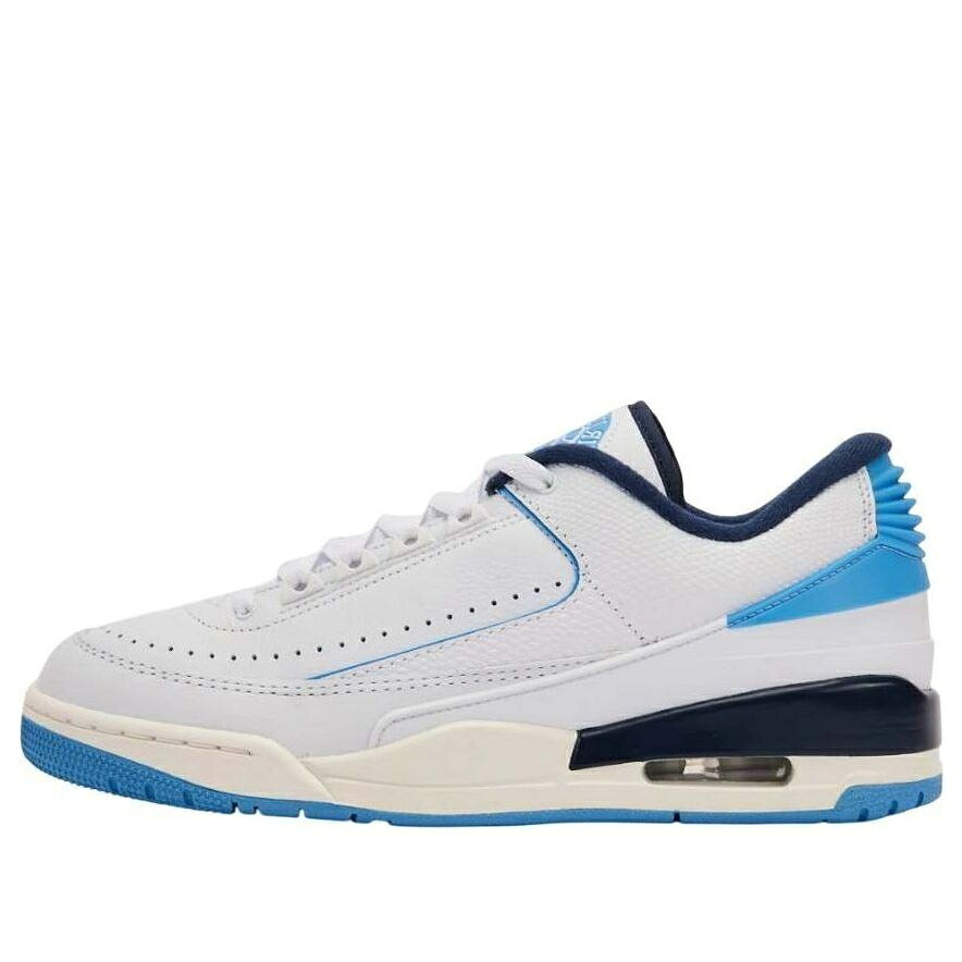 ナイキ ジョーダン 白いこと 白いこと 青味 青み \u0027UNC\u0027 スニーカー メンズ JORDAN AIR 2/3 FD0383-144 / WHITE UNIVERSITY BLUE MIDNIGHT