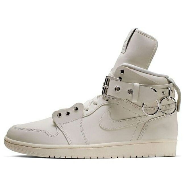 ナイキ ジョーダン ストラップ ハイ 白色 ホワイト コムデギャルソン WHITE スニーカー メンズ JORDAN AIR 1 RETRO STRAP HIGH X COMME DES GARCONS CN5738-100 / WHITE