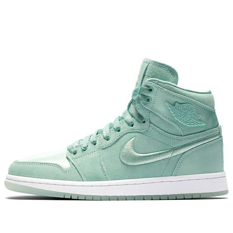ナイキ ジョーダン 御機嫌 白いこと 白いこと ゴールド \u0027SEASON HER: MINT\u0027 スニーカー レディース JORDAN (WMNS) AIR 1 RETRO HIGH OF AO1847-345 / MINT FOAM WHITE METALLIC GOLD
