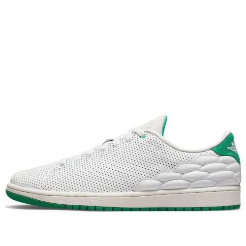 ナイキ ジョーダン 厚地の外套 闘技場 白いこと 白いこと 緑 緑であること \u0027WHITE GREEN\u0027 スニーカー メンズ JORDAN AIR 1 CENTRE COURT STADIUM DJ2756-113 / WHITE GREEN