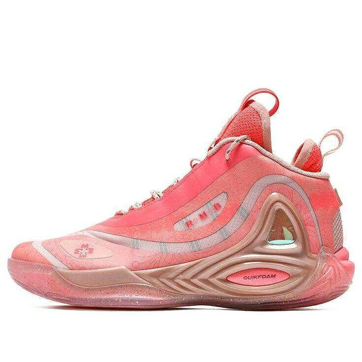 ライト ダンク バスケットボール スニーカー 運動靴 ピンク QU!K 'PINK' スニーカー メンズ 361 DEGREES 361 DEGREES X AARON GORDON LITE KUNGFU DUNK SPORT BASKETBALL SHOES 572031123-2 / PINK｜スニケス