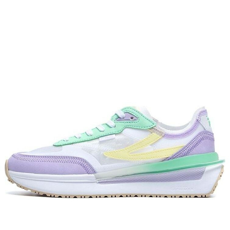 フィラ 白色 ホワイト 緑 グリーン WHITE GREEN スニーカー レディース FILA (WMNS) RENNO CLASSICS SNEAKERS LILAC F12W226122FWP / WHITE LILAC GREEN