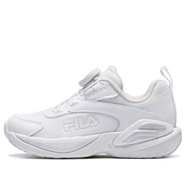 フィラ カジュアル 白色 ホワイト 'WHITE' ジュニア キッズ FILA (PS) CASUAL ATHLETIC SNEAKERS K14B332403FWW / WHITE ベビー マタニティ スニーカー