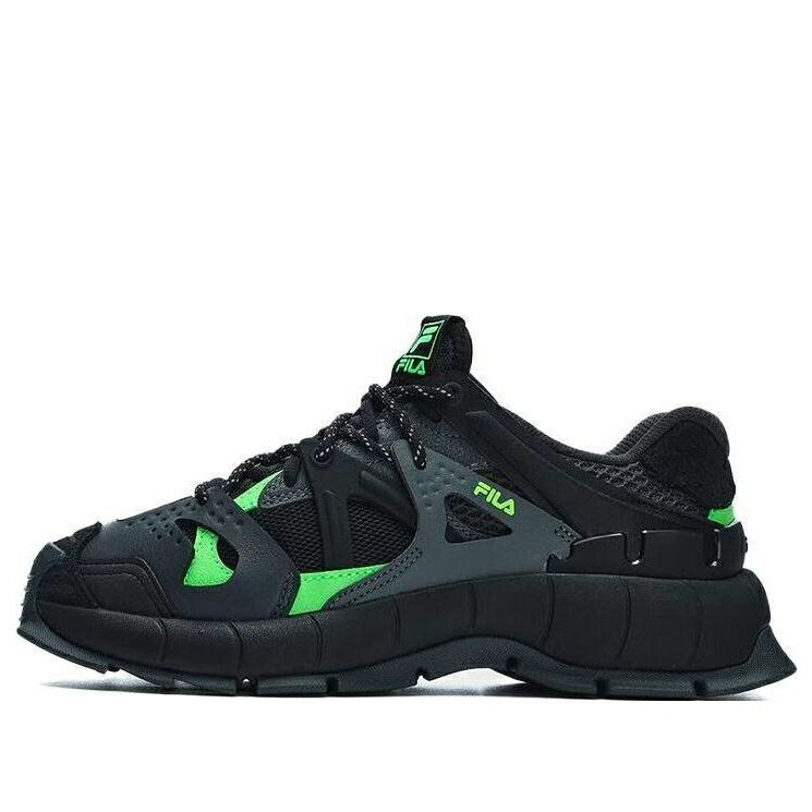 フィラ 黒いこと 黒いこと 緑 緑であること \u0027BLACK GREEN\u0027 スニーカー レディース FILA (WMNS) INSETTO SNEAKERS F12W321103FBD / BLACK GREEN