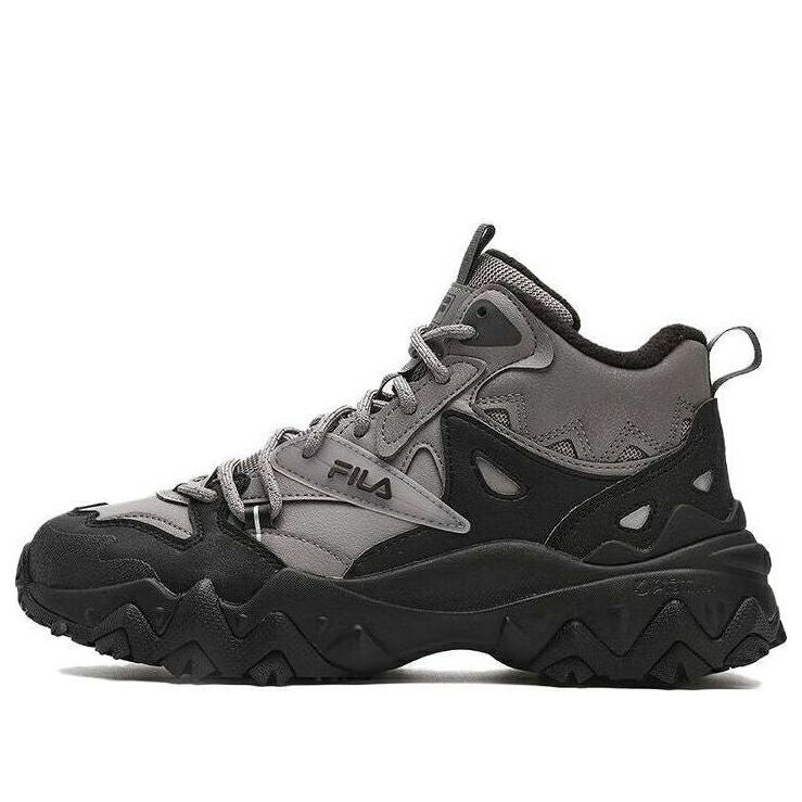 フィラ ミッド スニーカー 運動すること靴 天の原 黒いこと 黒いこと 薄墨色 薄墨色 \u0027BLACK GREY\u0027 スニーカー レディース FILA (WMNS) DISRUPTOR MID HIGH-TOP SHOES SKY F12W342127FDB / BLACK SKY GREY