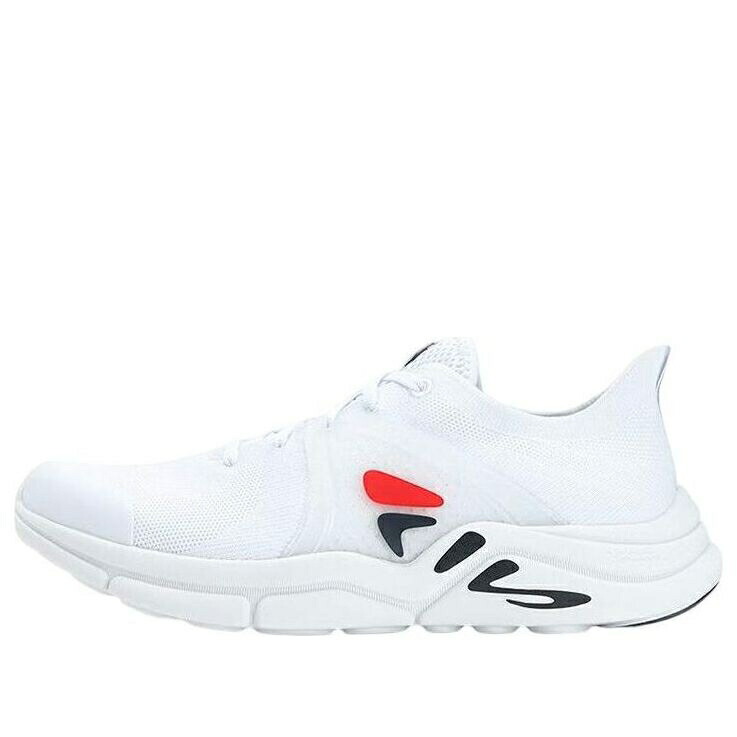 フィラ スニーカー 運動靴 白色 ホワイト 黒色 ブラック 赤 レッド 'WHITE' スニーカー メンズ FILA MIND 6 SPORTS SHOES A12M321302FWF / WHITE BLACK RED