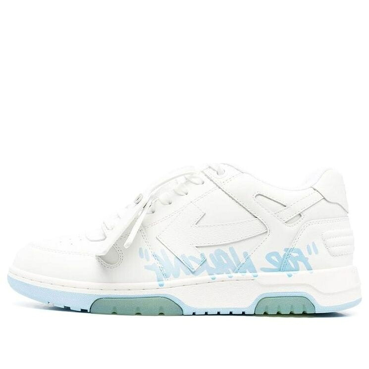 象牙色 靴 スニーカー 白いこと 白いこと 青碧 青碧 \u0027WHITE BLUE\u0027 メンズ OFF-WHITE OUT OF OFFICE FOR WALKING SNEAKER OMIA189C99LEA0050140 / WHITE BLUE