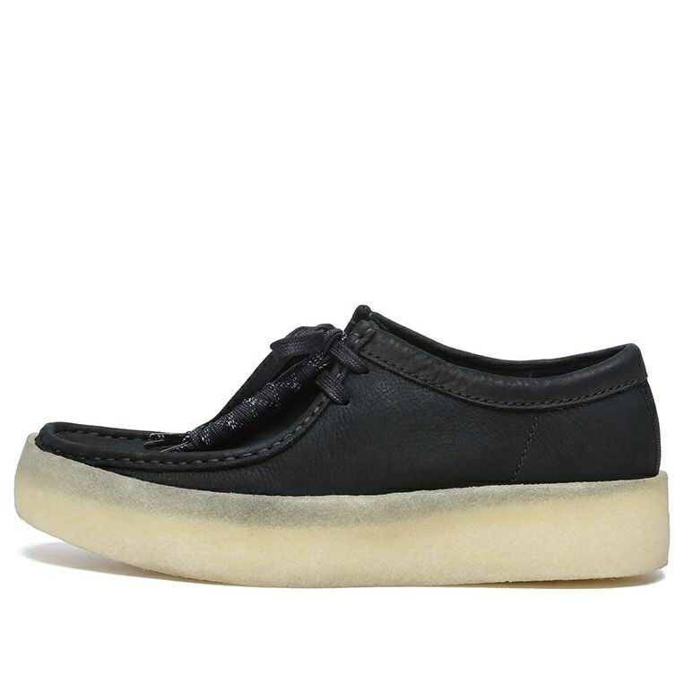 クラークス 黒いこと 黒いこと \u0027BLACK NUBUCK\u0027 スニーカー メンズ CLARKS WALLABEE CUP 261581447 / BLACK