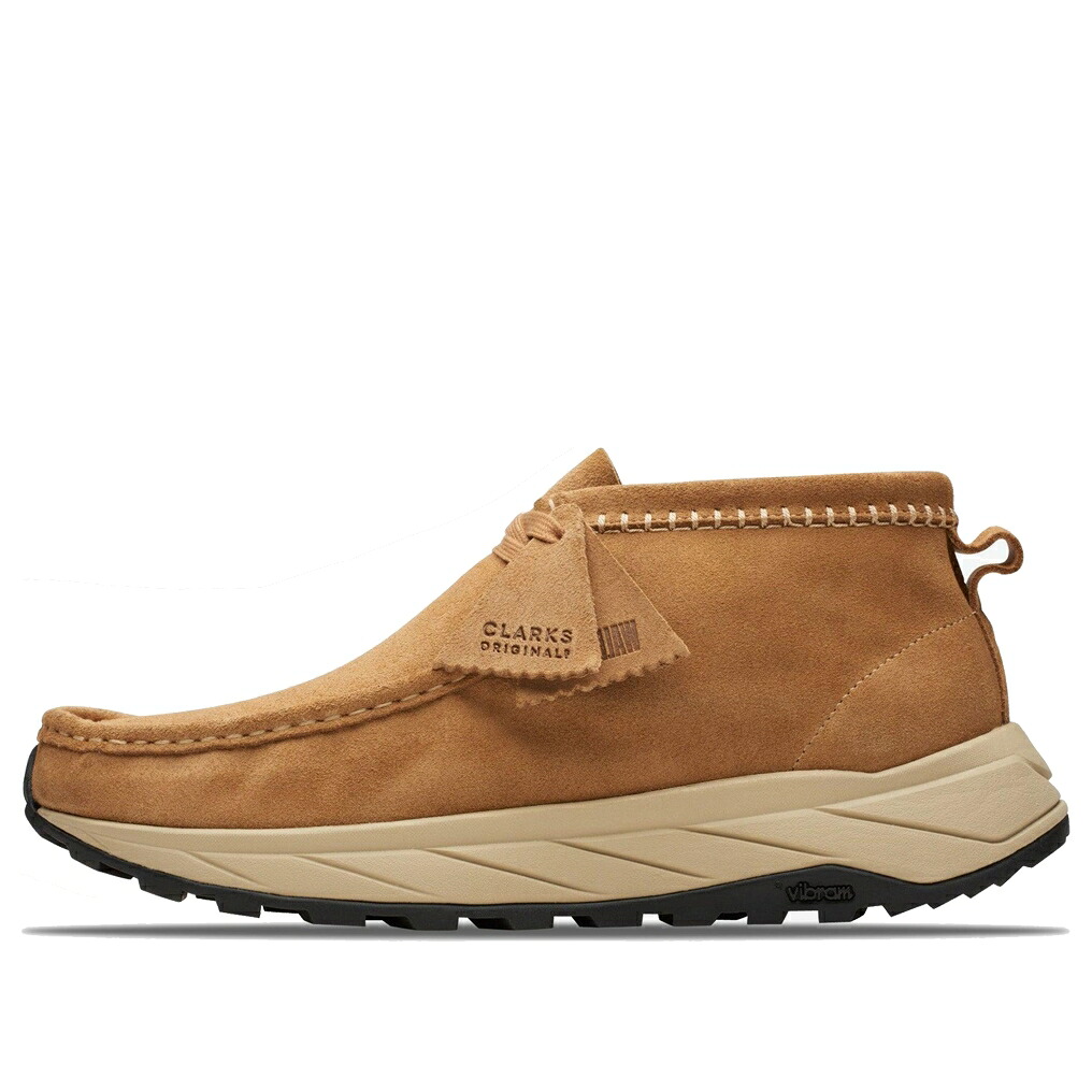 クラークス スエードクロス スウェード \u0027DARK SAND\u0027 スニーカー メンズ CLARKS WALLABEE EDEN SUEDE 26173319 / CLARKS WALLABEE EDEN SUEDE \u0027DARK