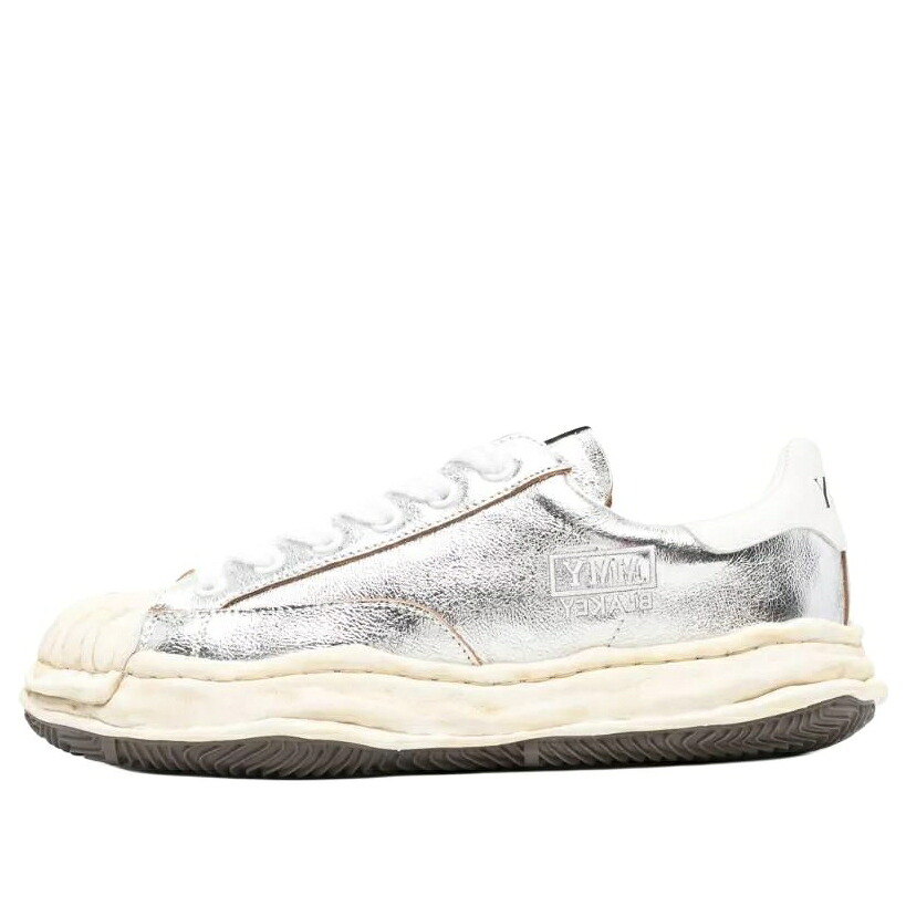 住み処 ミハラヤスヒロ しろがね色 しろがね色 白いこと 白いこと \u0027SILVER\u0027 スニーカー メンズ MAISON MIHARA YASUHIRO MAISON MIHARA YASUHIRO BLAKEY A14FW736-SILVER / SILVER WHITE