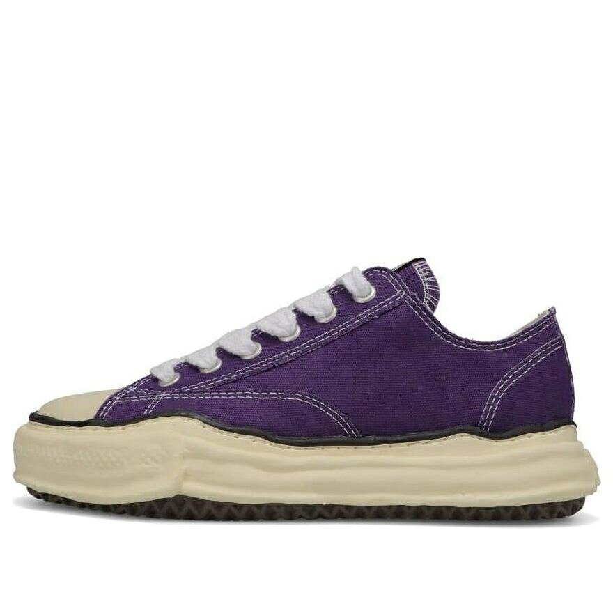 住み家 ミハラヤスヒロ 紫 パープル \u0027PURPLE\u0027 スニーカー メンズ MAISON MIHARA YASUHIRO MAISON MIHARA YASUHIRO PETERSON VL OG SOLE CANVAS LOW A09FW733-PURPLE / PURPLE