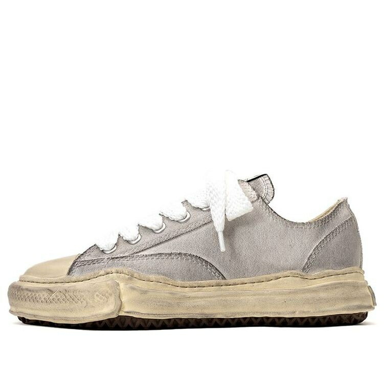 メゾン ミハラヤスヒロ 白色 ホワイト WHITE スニーカー メンズ MAISON MIHARA YASUHIRO MAISON MIHARA YASUHIRO PETERSON OG SOLE DISTRESSED CANVAS LOW A10FW717-WHITE / WHITE