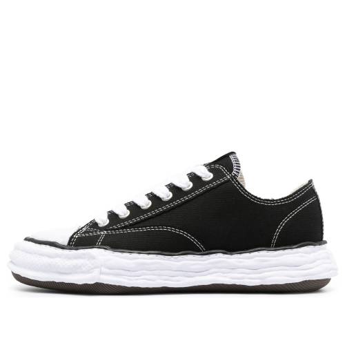 棲み家 ミハラヤスヒロ 黒いこと 黒いこと 白いこと 白いこと \u0027BLACK WHITE\u0027 スニーカー メンズ MAISON MIHARA YASUHIRO MAISON MIHARA YASUHIRO PETERSON 23 OG SOLE CANVAS LOW A11FW702-BLK / BLACK WHITE