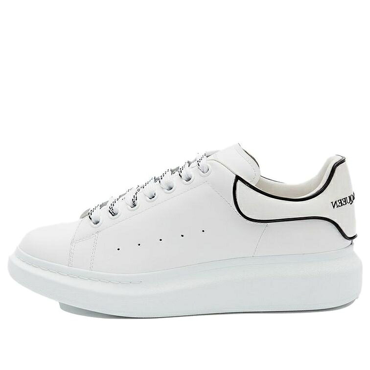 アレキサンダーマックイーン 靴 スニーカー 黒いこと 黒いこと 白いこと 白いこと \u0027WHITE TRIM\u0027 メンズ ALEXANDER MCQUEEN ALEXANDER MCQUEEN OVERSIZED SNEAKER BLACK 625156WHXMT9074 / WHITE BLACK