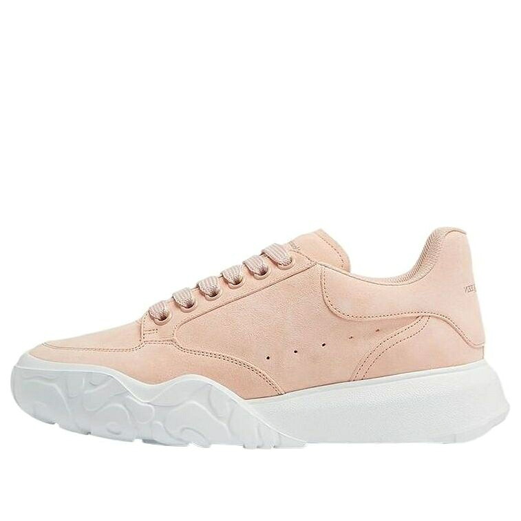 アレキサンダーマックイーン コート トレーナー ピンク 白色 ホワイト 'PINK WHITE' スニーカー レディース ALEXANDER MCQUEEN (WMNS) ALEXANDER MCQUEEN COURT TRAINER 657567WIA507126 / PINK WHITE|スニケス