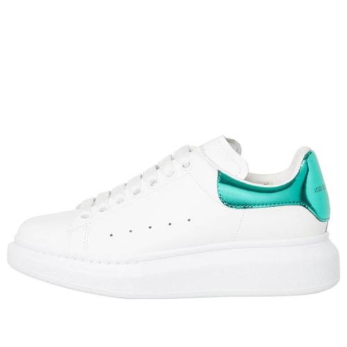 アレキサンダーマックイーン 靴 スニーカー 白色 ホワイト 'WHITE EMERALD' レディース ALEXANDER MCQUEEN (WMNS) ALEXANDER MCQUEEN OVERSIZED SNEAKER 676702WICGG9079 / WHITE EMERALD｜スニケス