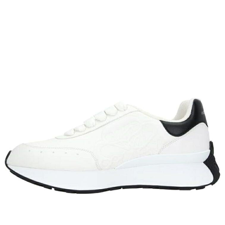 アレキサンダーマックイーン 白いこと 白いこと 黒いこと 黒いこと \u0027WHITE BLACK\u0027 スニーカー レディース ALEXANDER MCQUEEN (WMNS) ALEXANDER MCQUEEN SPRINT RUNNER 687995WIC939061 / WHITE BLACK