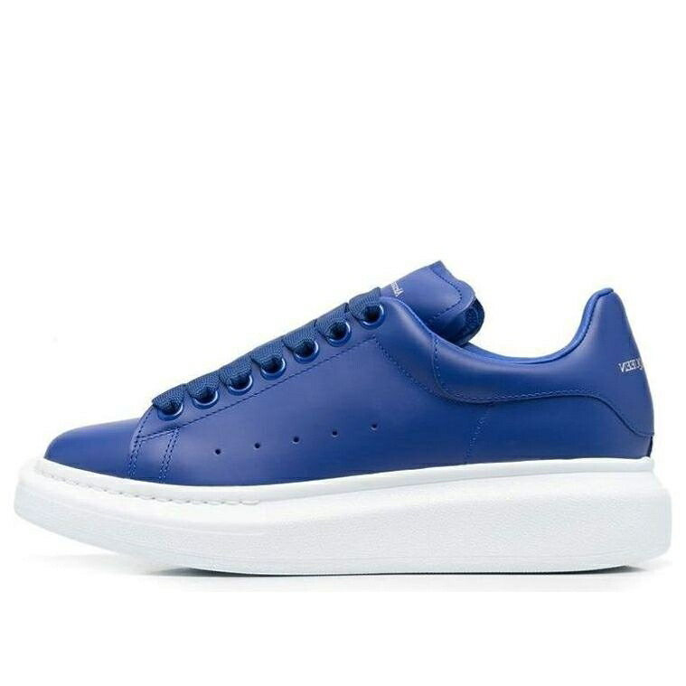 アレキサンダーマックイーン 青色 ブルー 白色 ホワイト 'ELECTRIC BLUE' スニーカー レディース ALEXANDER MCQUEEN (WMNS) ALEXANDER MCQUEEN OVERSIZED SNEAKERS 719412WHGP54592 / ELECTRIC BLUE WHITE