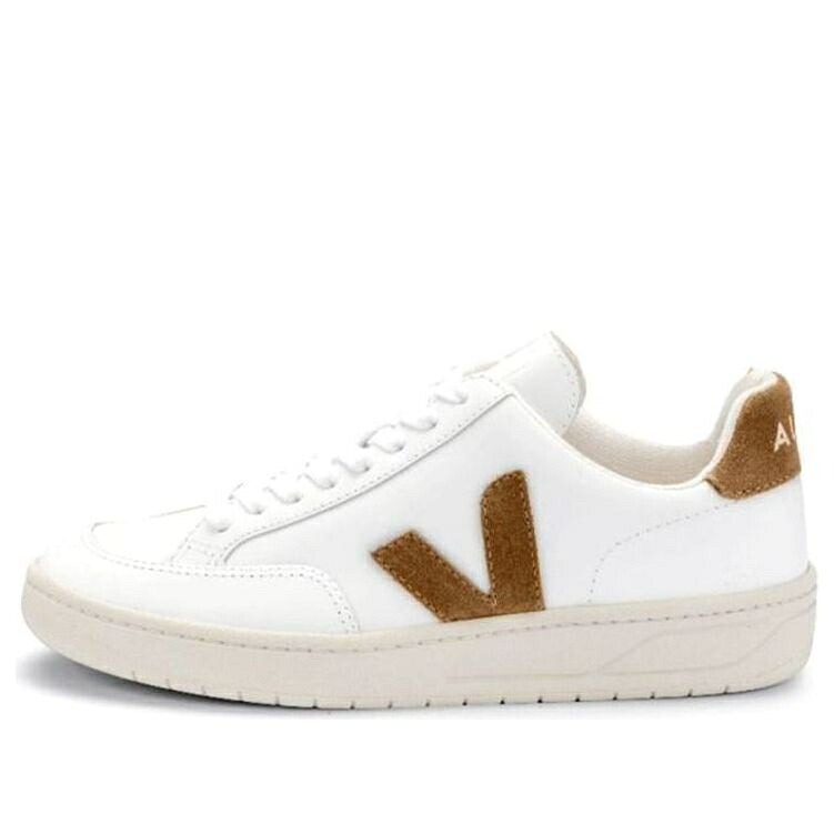 ヴェジャ なめし革 白いこと 白いこと 駱駝 \u0027WHITE CAMEL\u0027 スニーカー メンズ VEJA V-12 LEATHER VX022652 / WHITE CAMEL