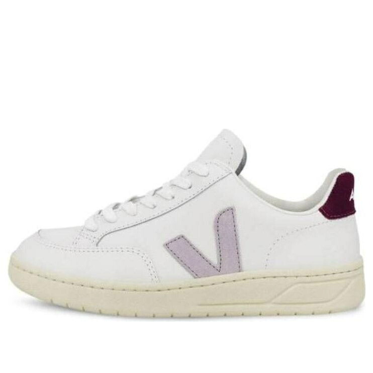 ヴェジャ なめし革 白いこと 白いこと 紫 パープル \u0027EXTRA PURPLE\u0027 スニーカー メンズ VEJA V-12 LEATHER WHITE XD0203301 / WHITE PURPLE
