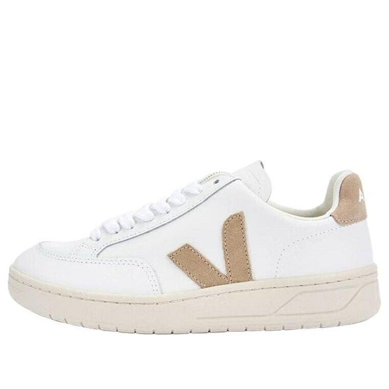 ヴェジャ レザー 白色 ホワイト ベージュ 'EXTRA DUNE' スニーカー メンズ VEJA V-12 LEATHER WHITE XD0202896 / WHITE BEIGE｜スニケス 41,600円