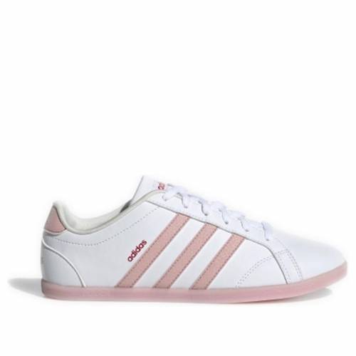 アディダス ネオ レディース ピンク 白色 ホワイト 灰色 グレー White Spirit スニーカー Pink Adidas Neo Womens Wmns Coneo Qt Sneakers Shoes Footwear White Spirit Orbit Grey Natural Gaz Org