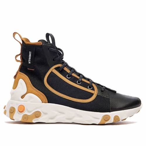 nike react ianga black wheat