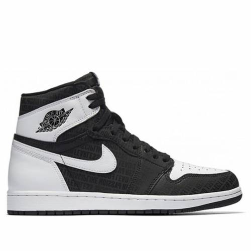 ナイキ カジュアル Black ファッション スニーカー Air 靴 Jordan エア White ハイ バスケットボール 黒色 ブラック 白色 ホワイト エアジョーダン Re2pect スニーカー メンズ Air Nike 1 Retro High Og Basketball Shoes Sneakers Black White スニケス