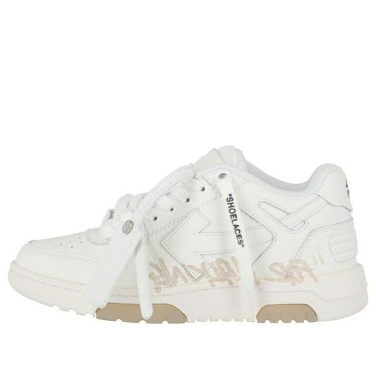 象牙色 靴 スニーカー 白いこと 白いこと ベージュ \u0027WHITE BEIGE\u0027 レディース OFF-WHITE (WMNS) OUT OF OFFICE LOW-TOP SNEAKER OWIA259S22LEA0050176 / WHITE BEIGE