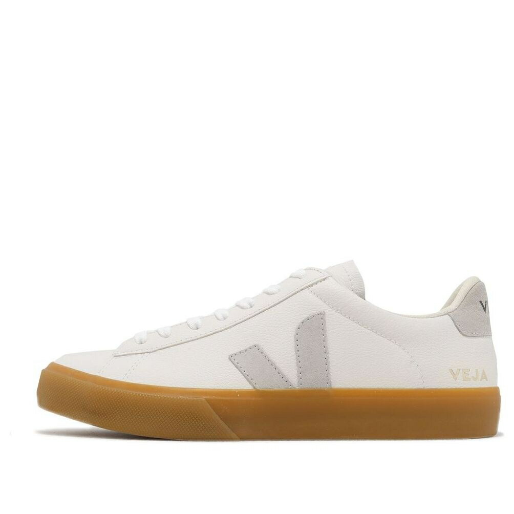 ヴェジャ 自然的 白いこと 白いこと \u0027WHITE BROWN\u0027 スニーカー メンズ VEJA CAMPO CHROMEFREE LACE-UP SNEAKERS NATURAL CP0503147B / WHITE NATURAL