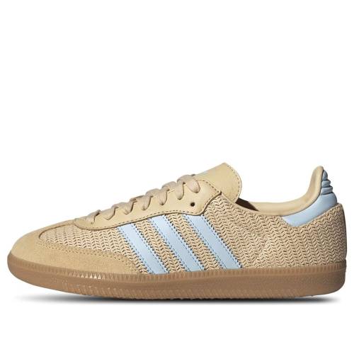 アディダス サンバ スカイ コア 黒色 ブラック 砂色 サンド 'SANDA TINT' スニーカー レディース ADIDAS (WMNS) SAMBA OG STRATA SKY JR8168 / CORE BLACK SAND STRATA SKY TINT|スニケス