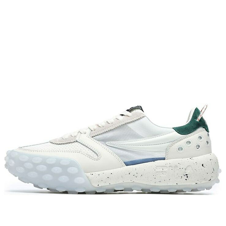 フィラ 白いこと 白いこと 緑 緑であること \u0027WHITE GREEN\u0027 スニーカー メンズ FILA GARA CHUNKY SNEAKERS F12M223105FSW / WHITE GREEN